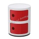 2 layer white + red colour 