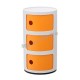 3 layer white + orange colour 
