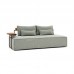 SLINE 2100 sofa, fabric+Albizia+metal,  815898