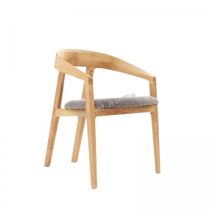 ALINE 800 Dining chair, ash + fabric, 815918