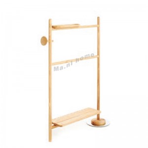 ALINE 1100 掛衣架, 白蠟木,不銹鋼, 815928