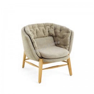 ALINE 850 1 seat sofa, ash, fabric, 815932