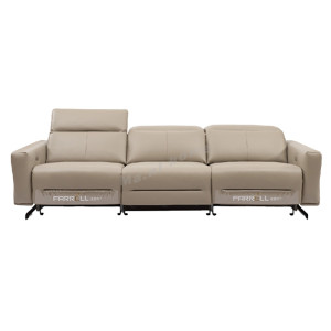 FARRELL 4座位真皮電鉸梳化(可調較頭枕)