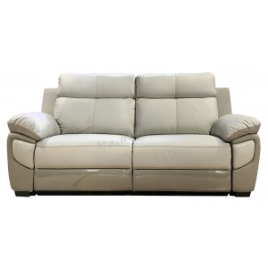 DUO electrical recliner, leather sofa
