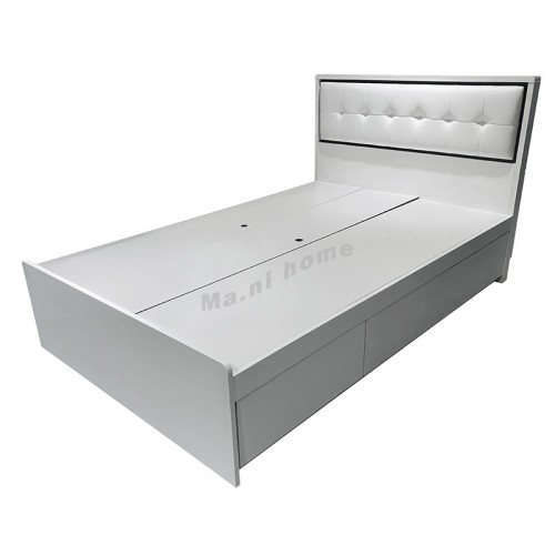 PURO bed with drawers