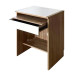CAFFE 710 Computer Desk Set, Slate top, gray oak