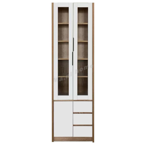 CAFFE 600 bookcase, gray oak, 818872
