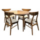 Extanable dining talbe + 4 chairs FJ-267  + $2,375 