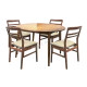 Extanable dining talbe + 4 chairs FJ-259V  + $2,375 