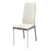MED L 開合餐檯配4椅, 岩板面, F006-20仿皮, 白色