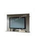 BRICK 1600 TV wall panel, walnut veneer, 814767