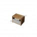 BRICK 600 night stand, walnut verneer + grey, 814742