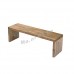 BRICK 2100 bench, walnut veneer, 814755