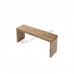 BRICK 1200 bench, walnut veneer, 814757