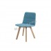 CLEMENT 460 fabric dining chair, oak veneer, 815396