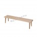 CLEMENT 1500 Bench, solid, 815407