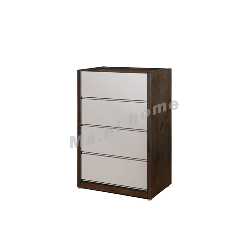 FINN 650 chest of drawers, oak veneer+grey, 814815