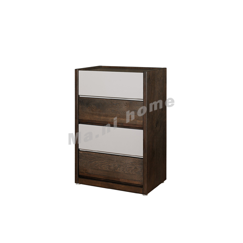 FINN 650 chest of drawers, oak veneer+grey, 814816