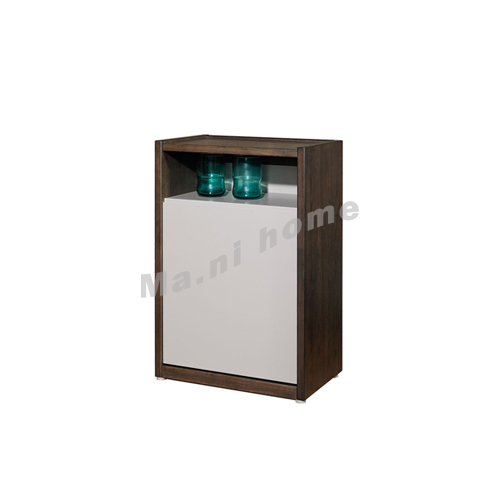 FINN 650 chest of drawers, oak veneer+grey, 814817