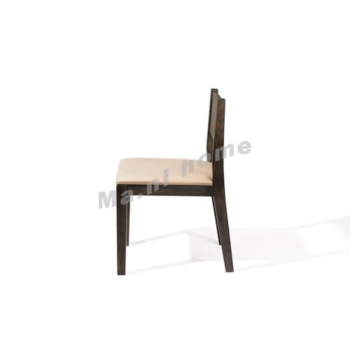 FINN 餐椅, 橡木飾面 + 真皮坐墊, 814890