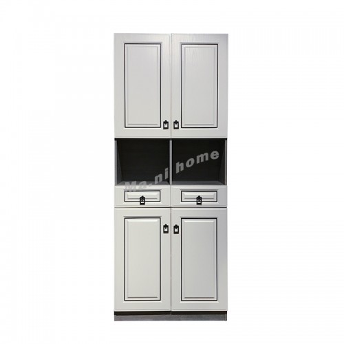 ZEUS 800 shoes cabinet, gray oak + Ivory white, 817729