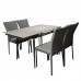 ROCCIA dinning set with 4 chair