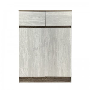 EBONY 800 兩門兩桶鞋柜, 夾板