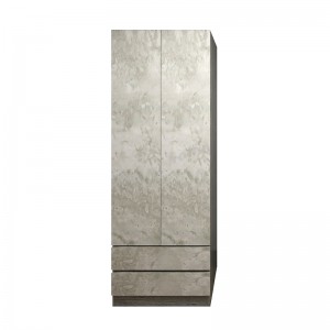 EBONY 800 兩門兩桶衣柜, 夾板, 安娜石色, 灰橡木色, 818594