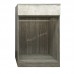 EBONY 750 兩門單桶西裝柜, 夾板, 安娜石色, 灰橡木色, 818595