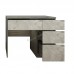 EBONY 900 desk, splint, Anna Stone color, grey oak color, 818597