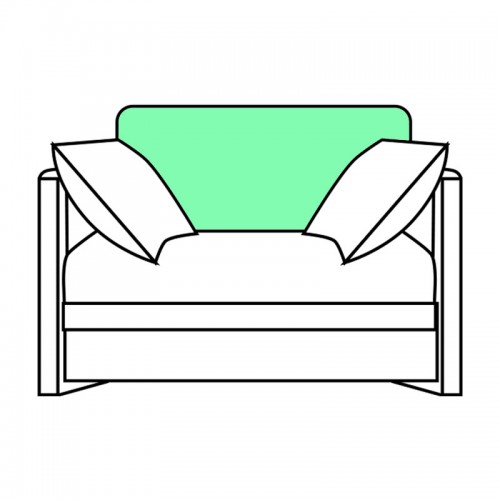 MATTO 1500 slipcover of backrest, for 800699,800701