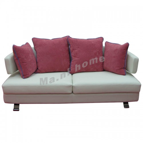 HUG 1400 2 seat sofa, leather+fabric, 800651
