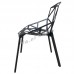 PROFILO 型格餐椅, 黑色, 鋁材, 811169