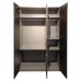 FINN 1400 hinge door wardrobe, dark oak veneer, 814611