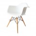PROFILO 型格餐椅, 白色, 櫸木色腳, 811160