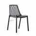 LINEA 型格餐椅, 塑料, 黑色, 811698