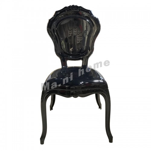 PROFILO dining chair, gloss black, 813099