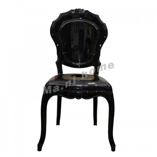 PROFILO dining chair, gloss black, 811157