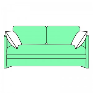 MATTO 1500 兩座位布藝梳化布套, 800699 梳化用 ,800700