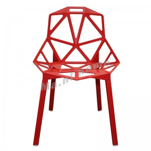 PROFILO 型格餐椅, 紅色, 鋁材, 811170