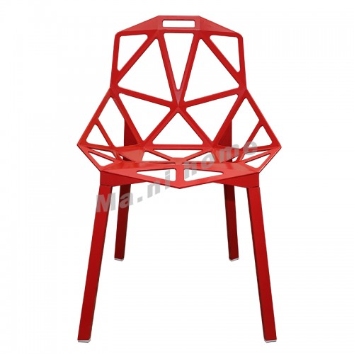 PROFILO 型格餐椅, 紅色, 鋁材, 811170
