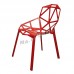PROFILO 型格餐椅, 紅色, 鋁材, 811170