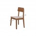 BASE 400 dining chair, cherry color+white, 809655